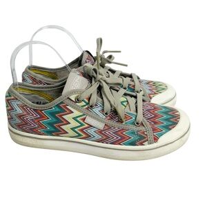 KEEN Elsa Chevron Lace up Sneaker Multi-color Women's Size 8.5